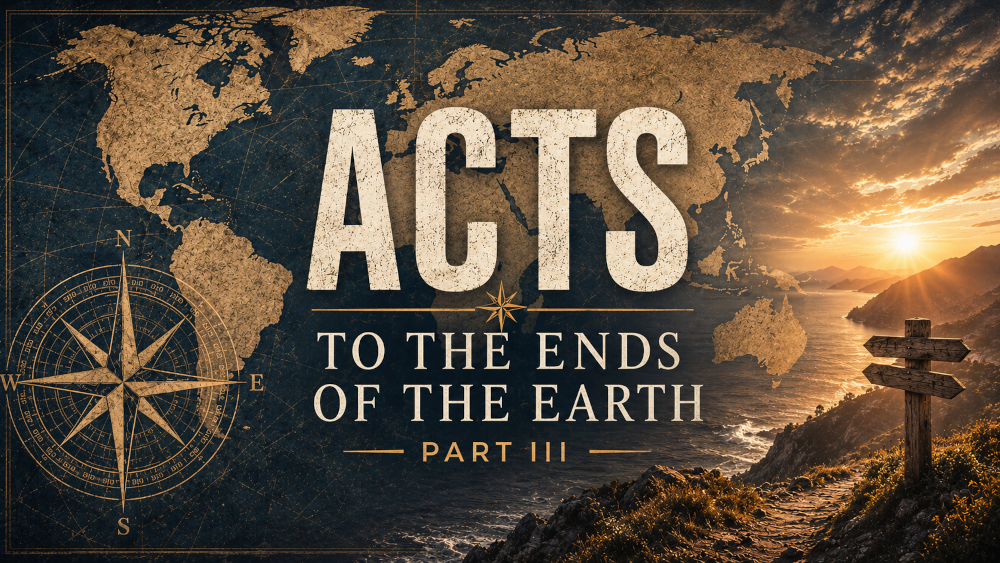 2026 - Acts - To the Ends of the Earth - Part 3